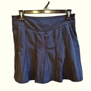 Athleta Wear About Black Golf Tennis Pickleball Skirt/Skort Sz 6